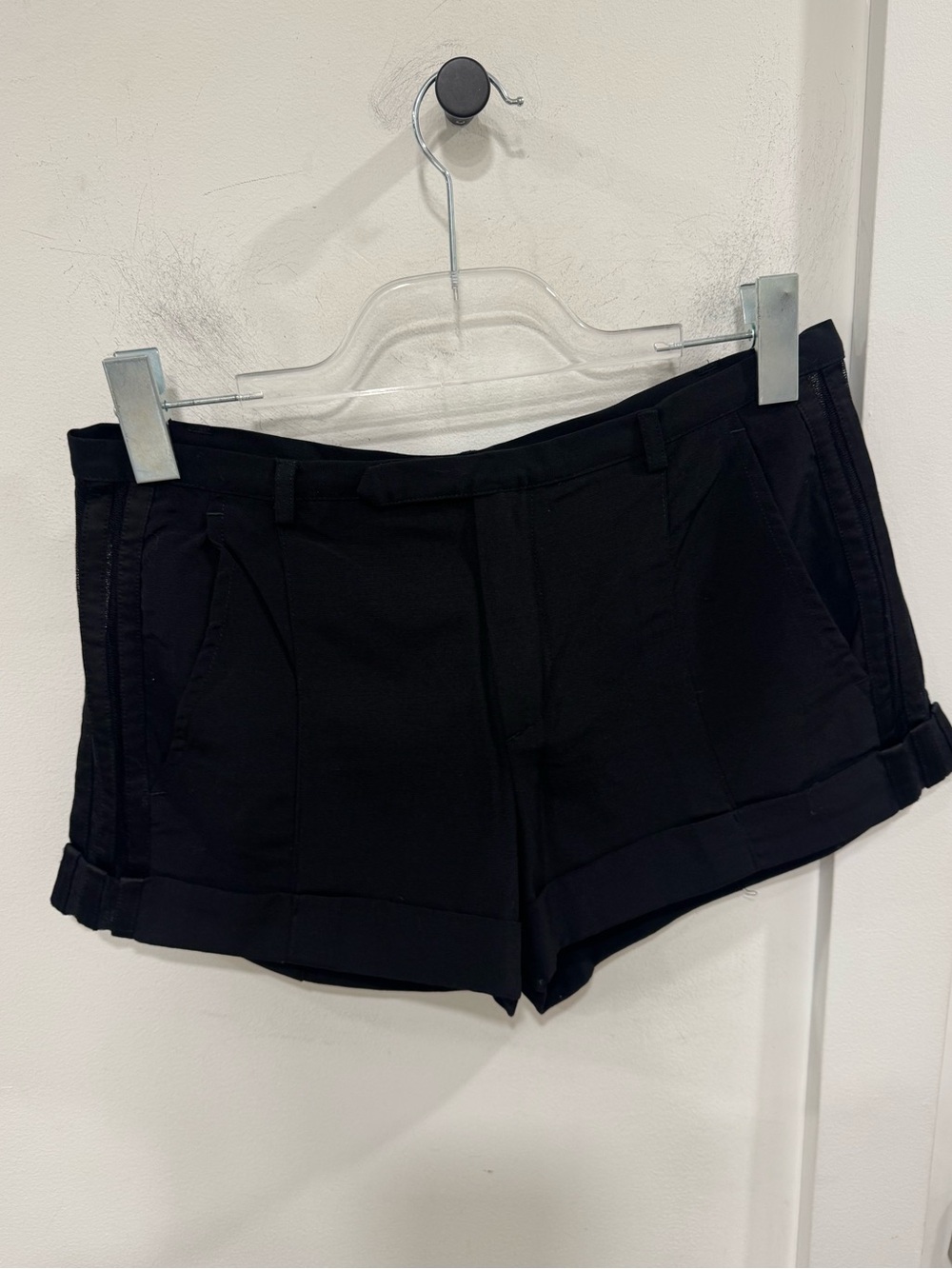 Jean Paul Gaultier Black Tailored Shorts